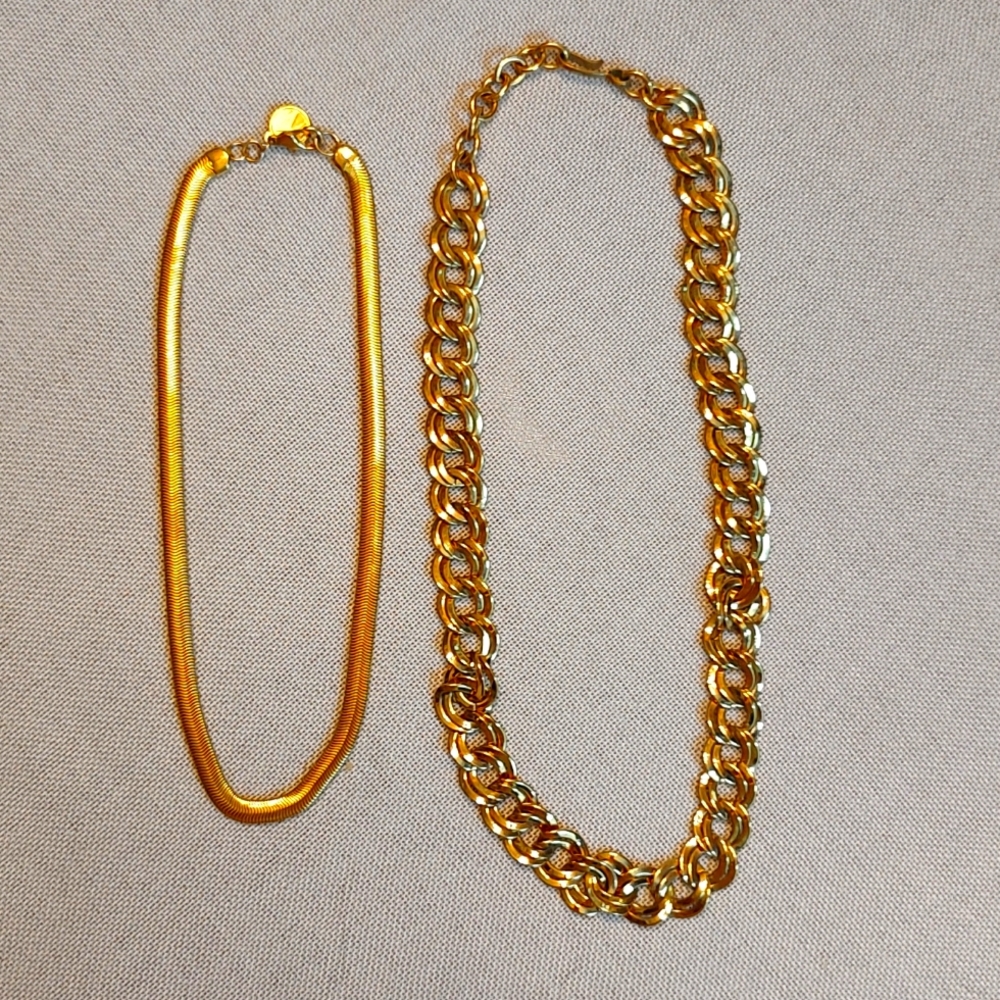 Vintage Gold Necklaces